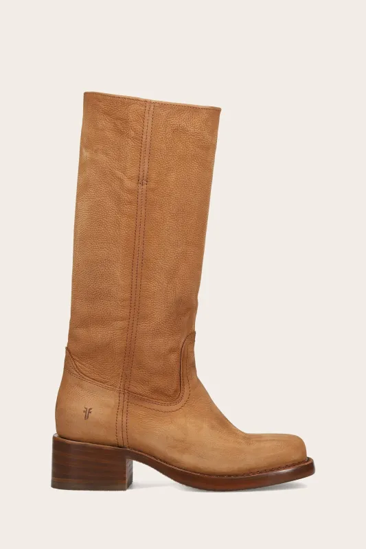 FRYE WOMEN CAMPUS 14L LIGHT BROWN/YELLOWSTONE sold by Frye