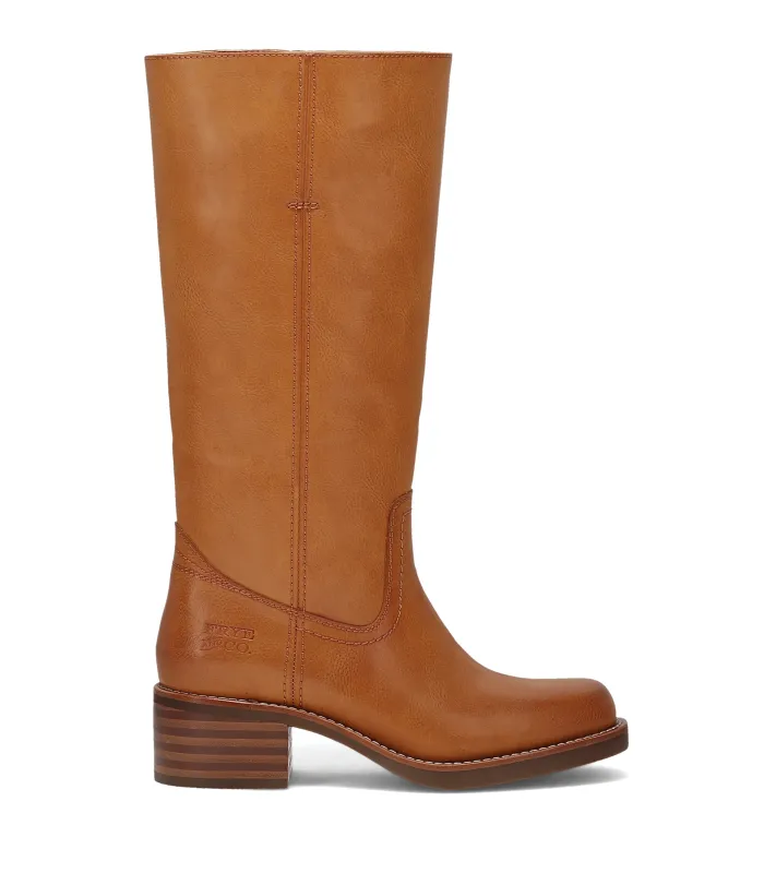 FRYE AND CO WOMEN MIRANDA 14 RETRO TAN made by Frye