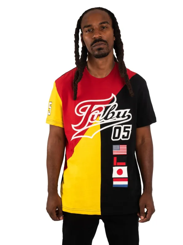Tri-Color Sport Tee sold by FUBU