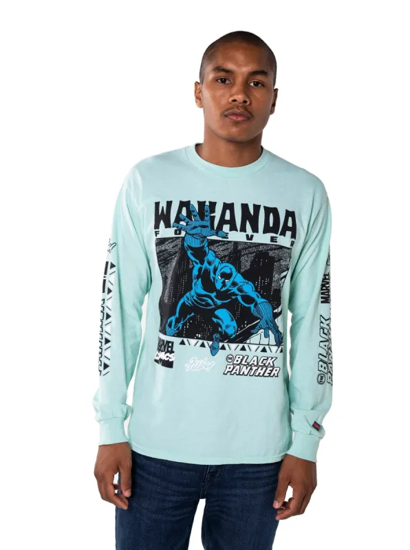 Black Panther Long Sleeve Tee sold by FUBU
