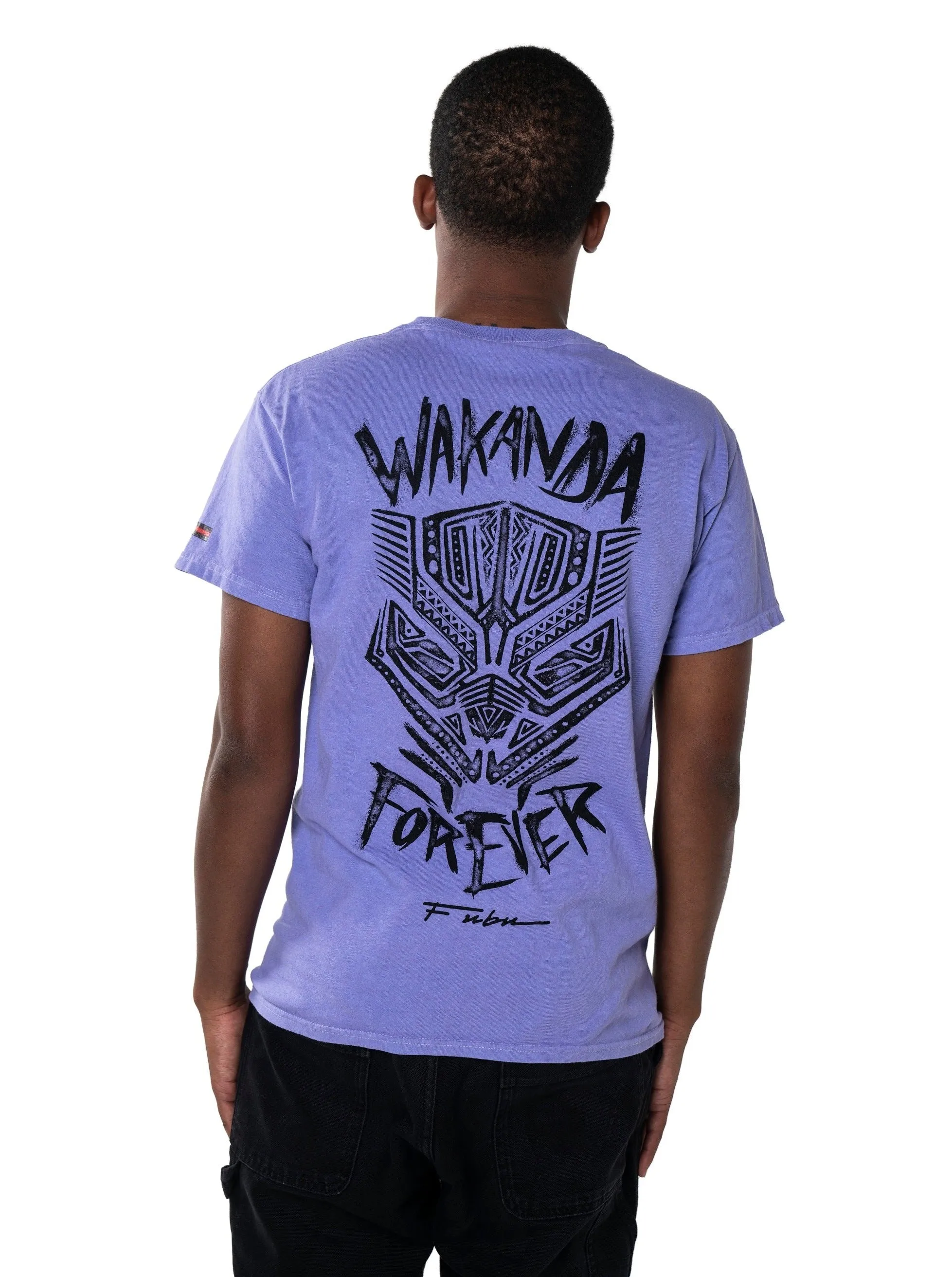 Black Panther Wakanda Forever Tee sold by FUBU product image thumbnail 2