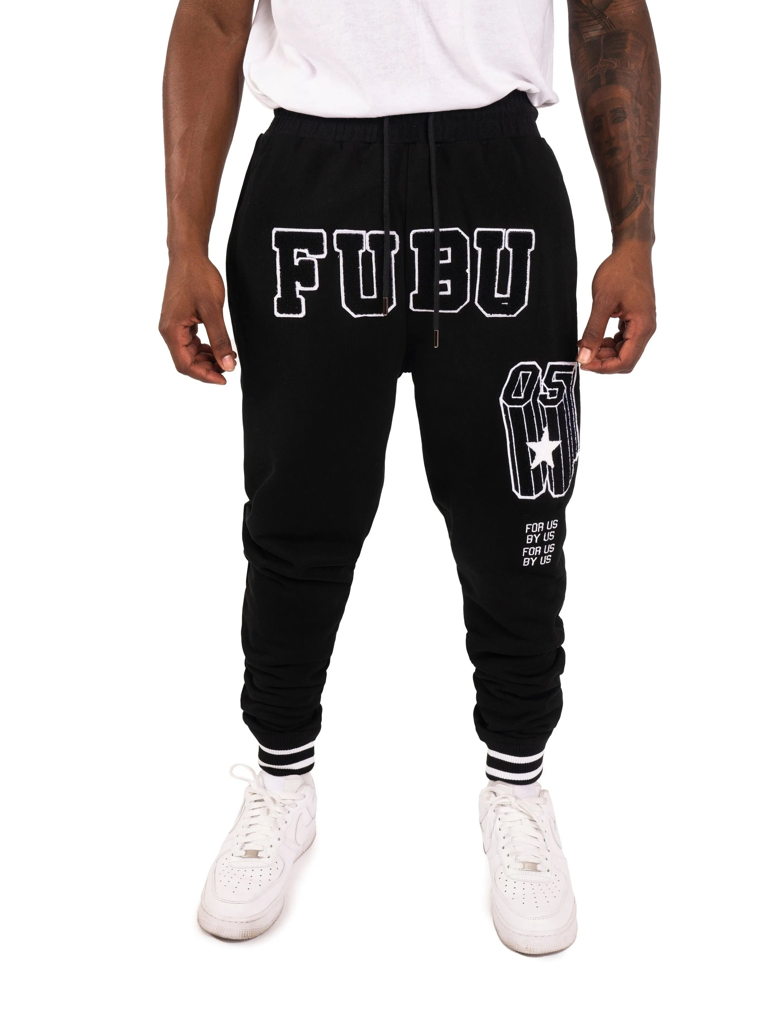 Collegiate Jogger - Black sold by FUBU product image thumbnail 2