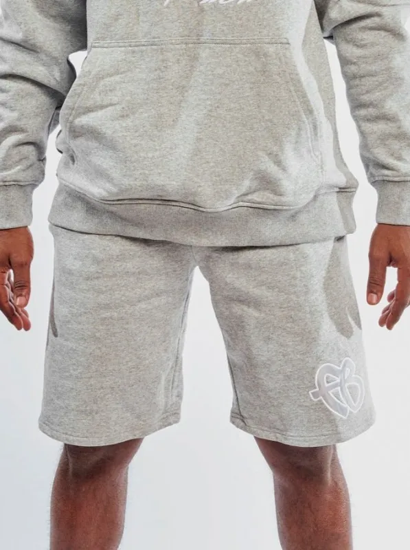 Classic Shorts- Heather Grey sold by FUBU