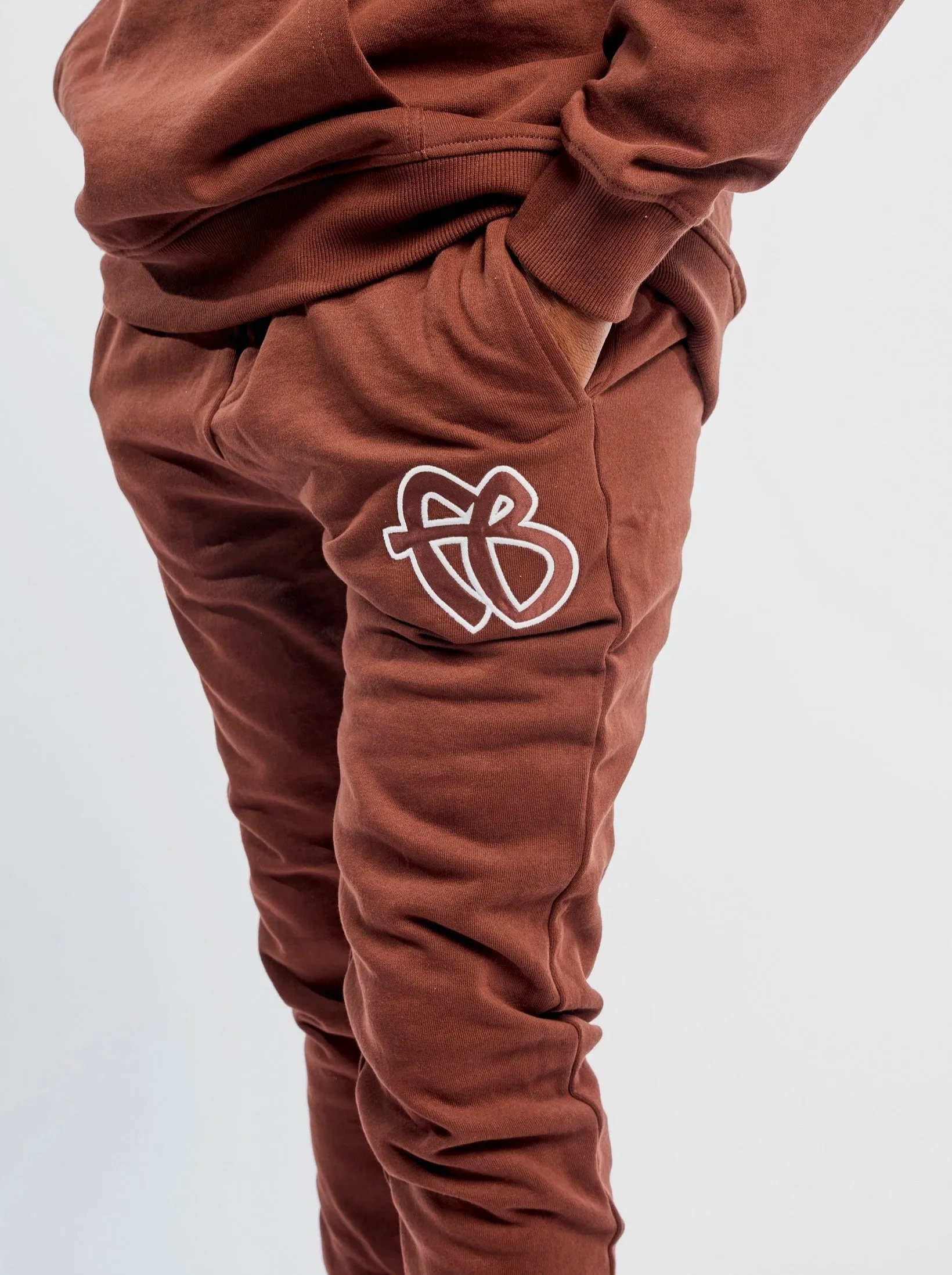 Classic Jogger- Brown sold by FUBU product image thumbnail 2