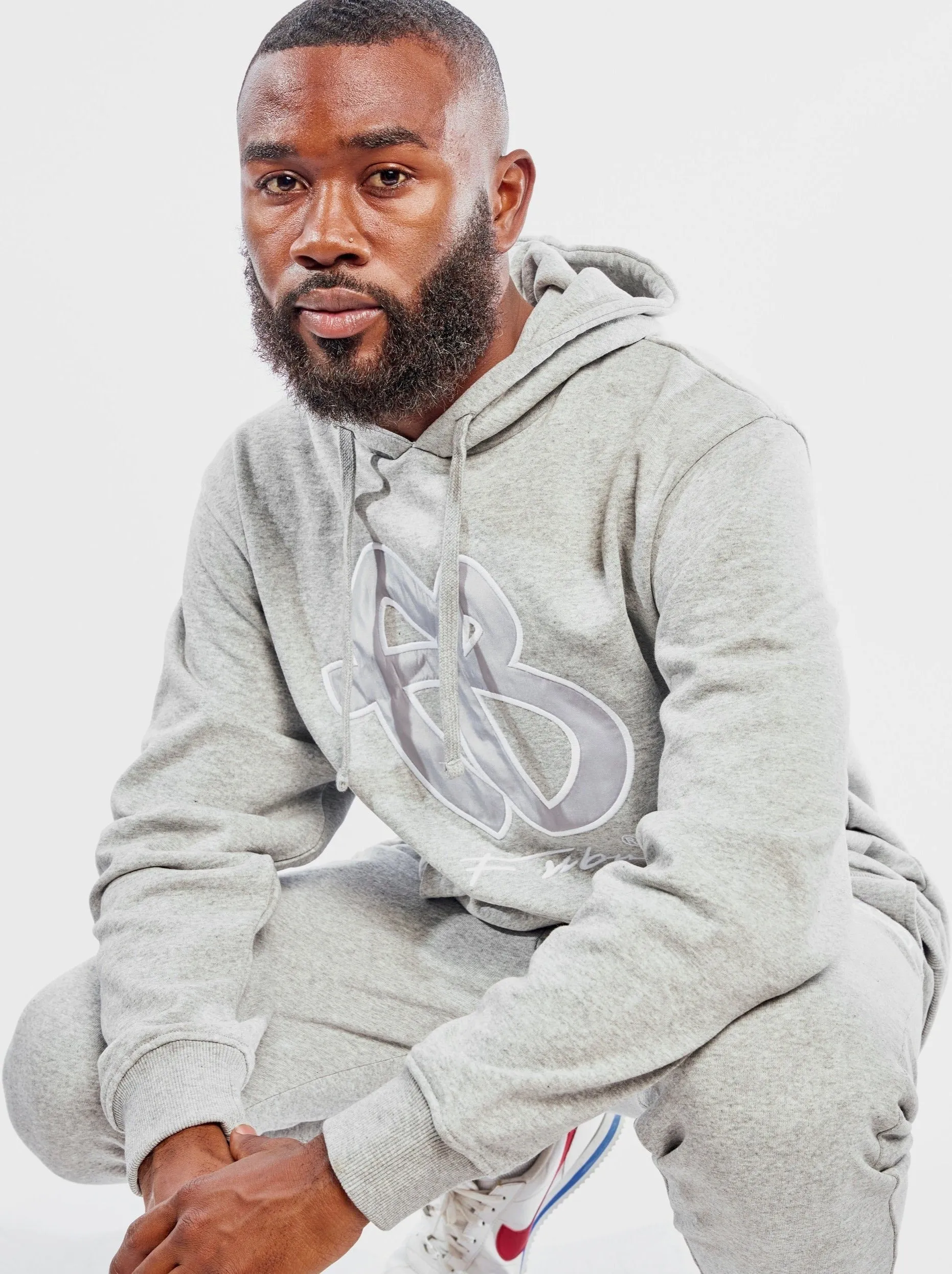 Classic Jogger- Heather Grey sold by FUBU product image thumbnail 3