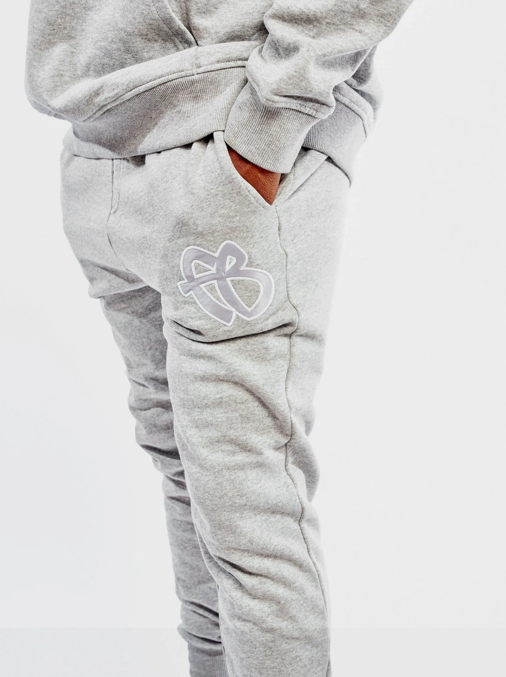 Classic Jogger- Heather Grey sold by FUBU product image thumbnail 2