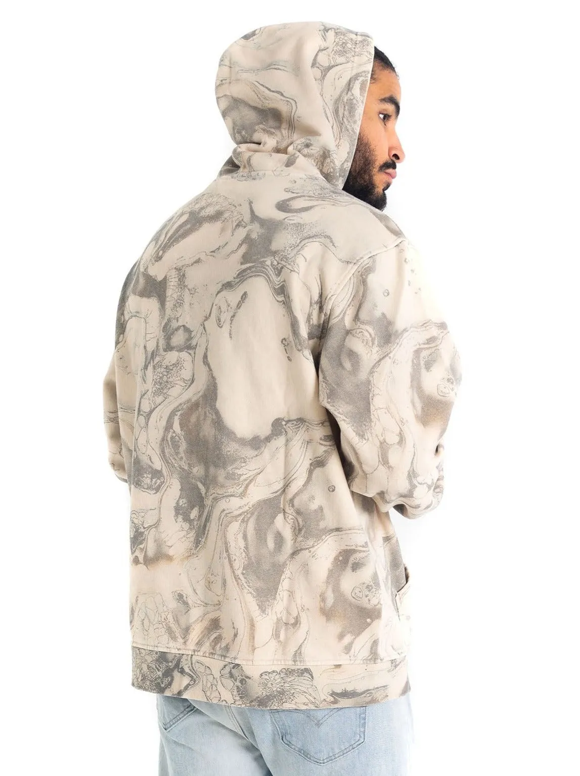 Marble Embroidered Hoodie sold by FUBU product image thumbnail 2