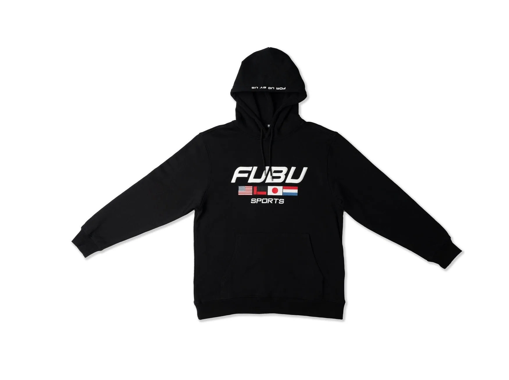 Fubu Sports Hoodie - Black sold by FUBU product image thumbnail 2