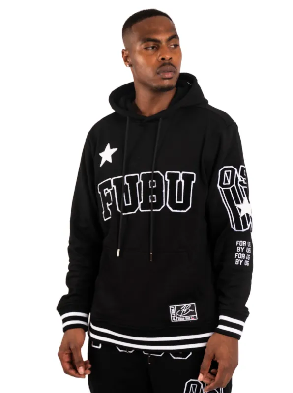 Collegiate Hoodie - Black sold by FUBU