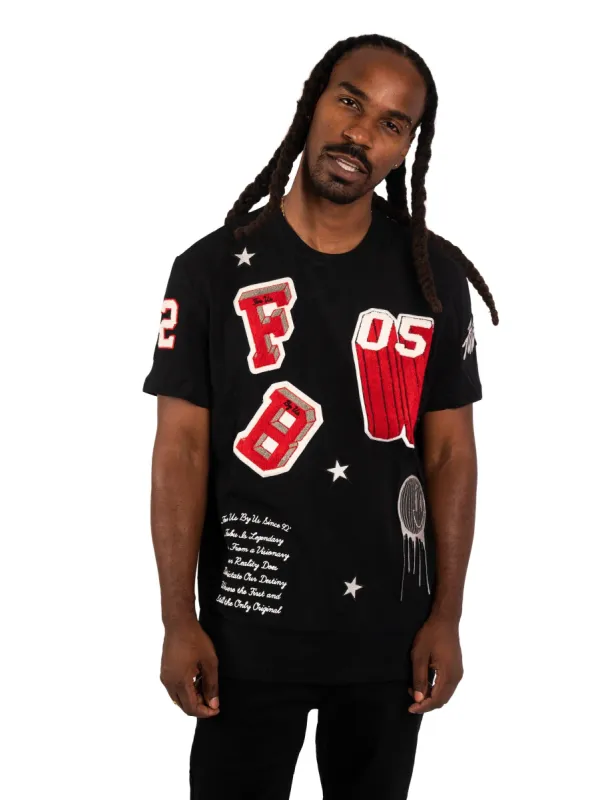 Chenille Patch Tee sold by FUBU