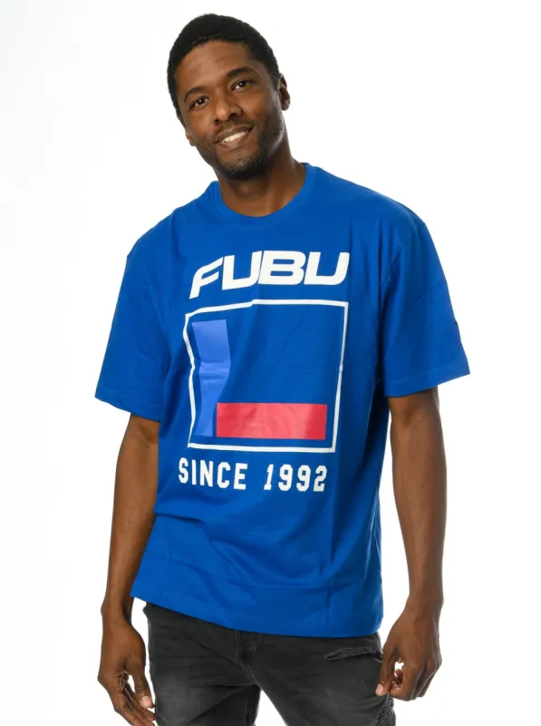 Blue Fubu Flag Tee sold by FUBU