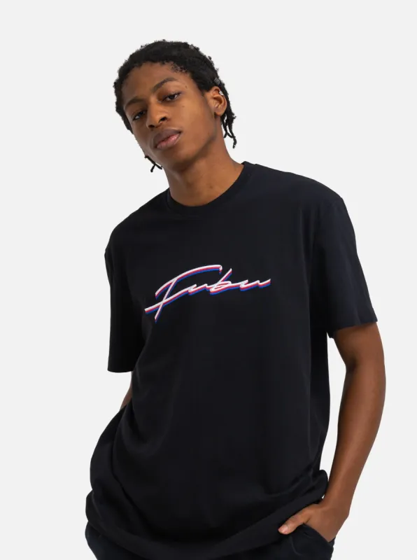 Script Embroidered Tee sold by FUBU