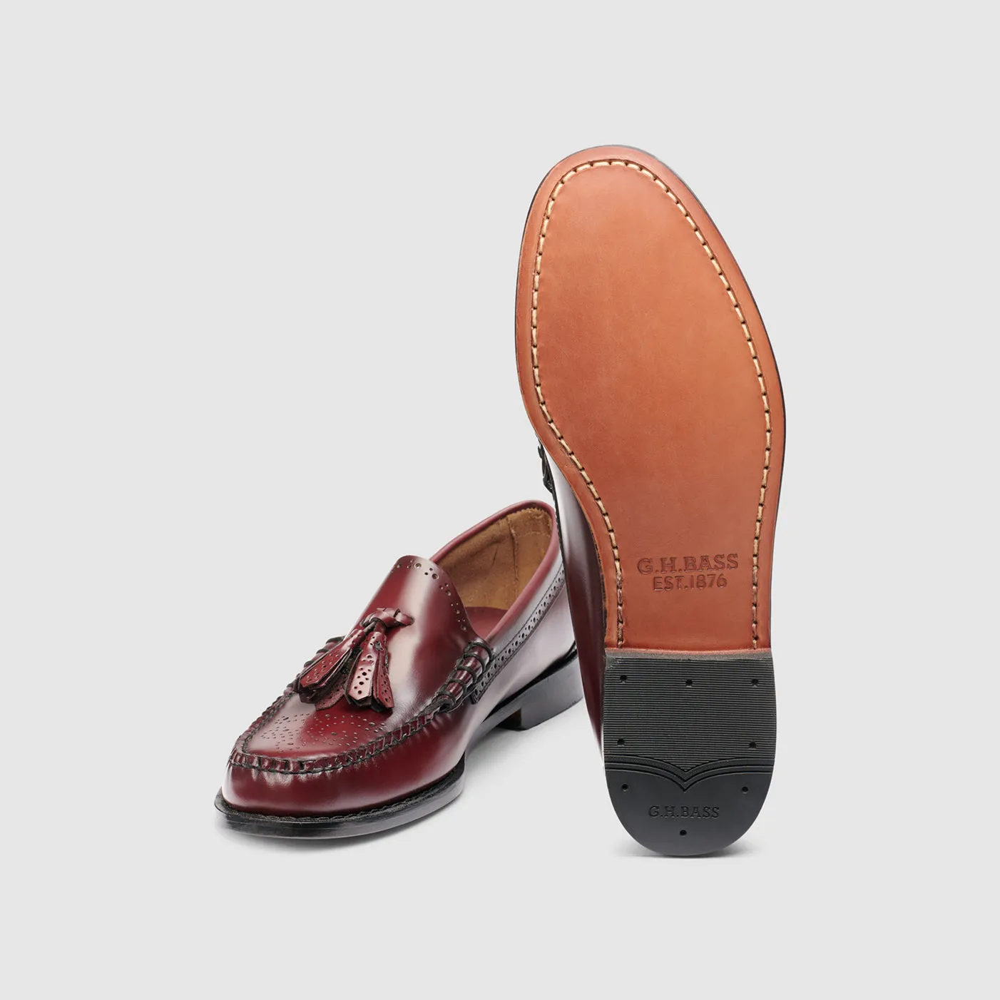 MENS LARKIN TASSEL BROGUE WEEJUNS LOAFER sold by G.H. Bass & Co. product image thumbnail 5