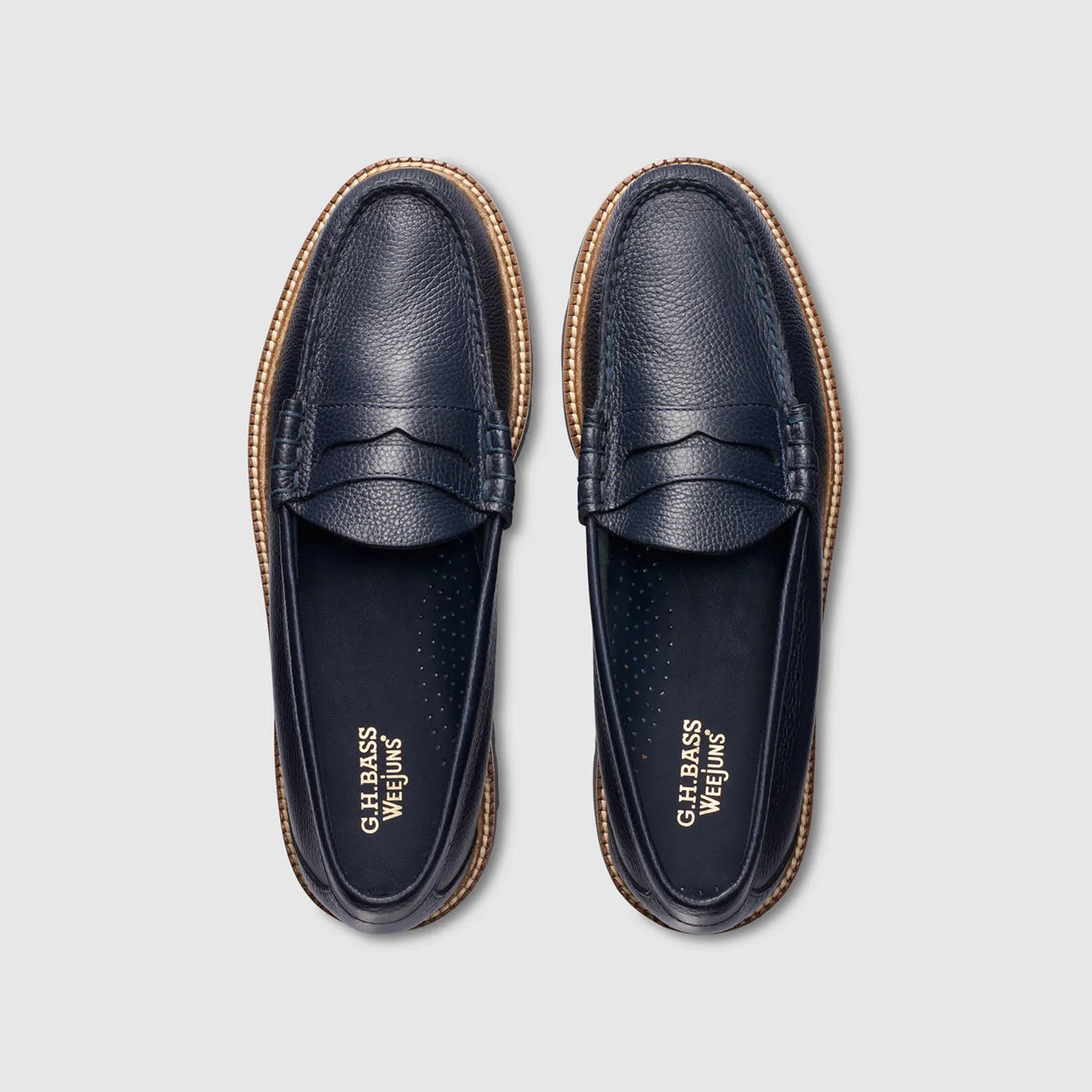 MENS LARSON SOFTY SUPER LUG WEEJUNS LOAFER sold by G.H. Bass & Co. product image thumbnail 3