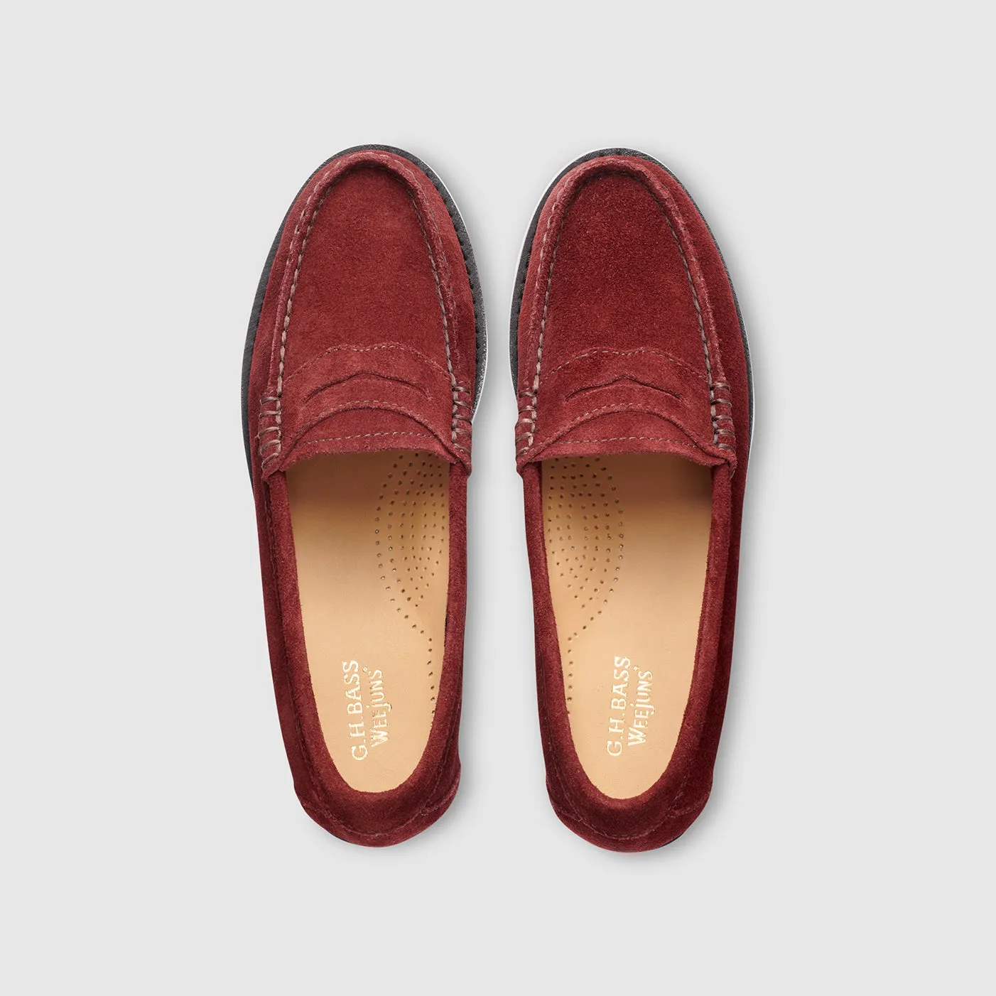 WOMENS WHITNEY HAIRY SUEDE WEEJUNS LOAFER sold by G.H. Bass & Co. product image thumbnail 3