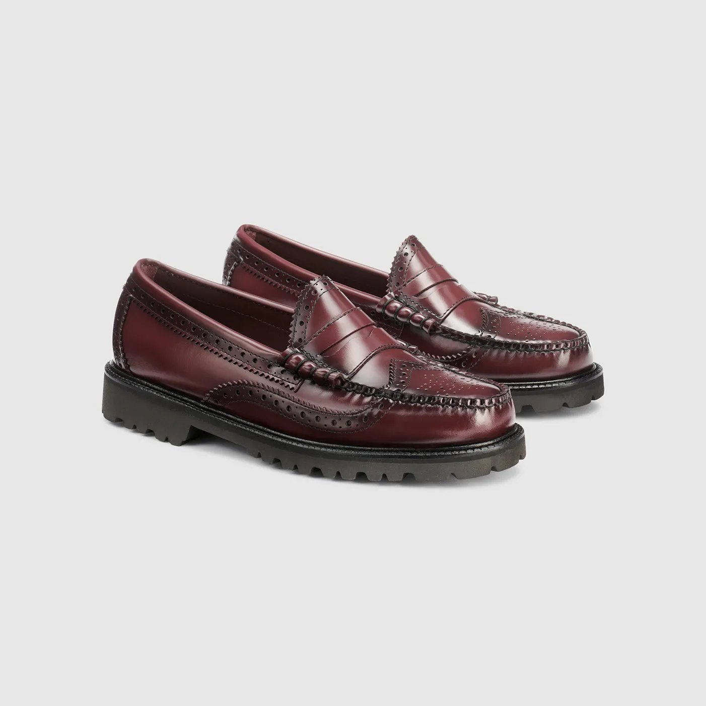 MENS LARSON WINGTIP LUG WEEJUNS LOAFER sold by G.H. Bass & Co.