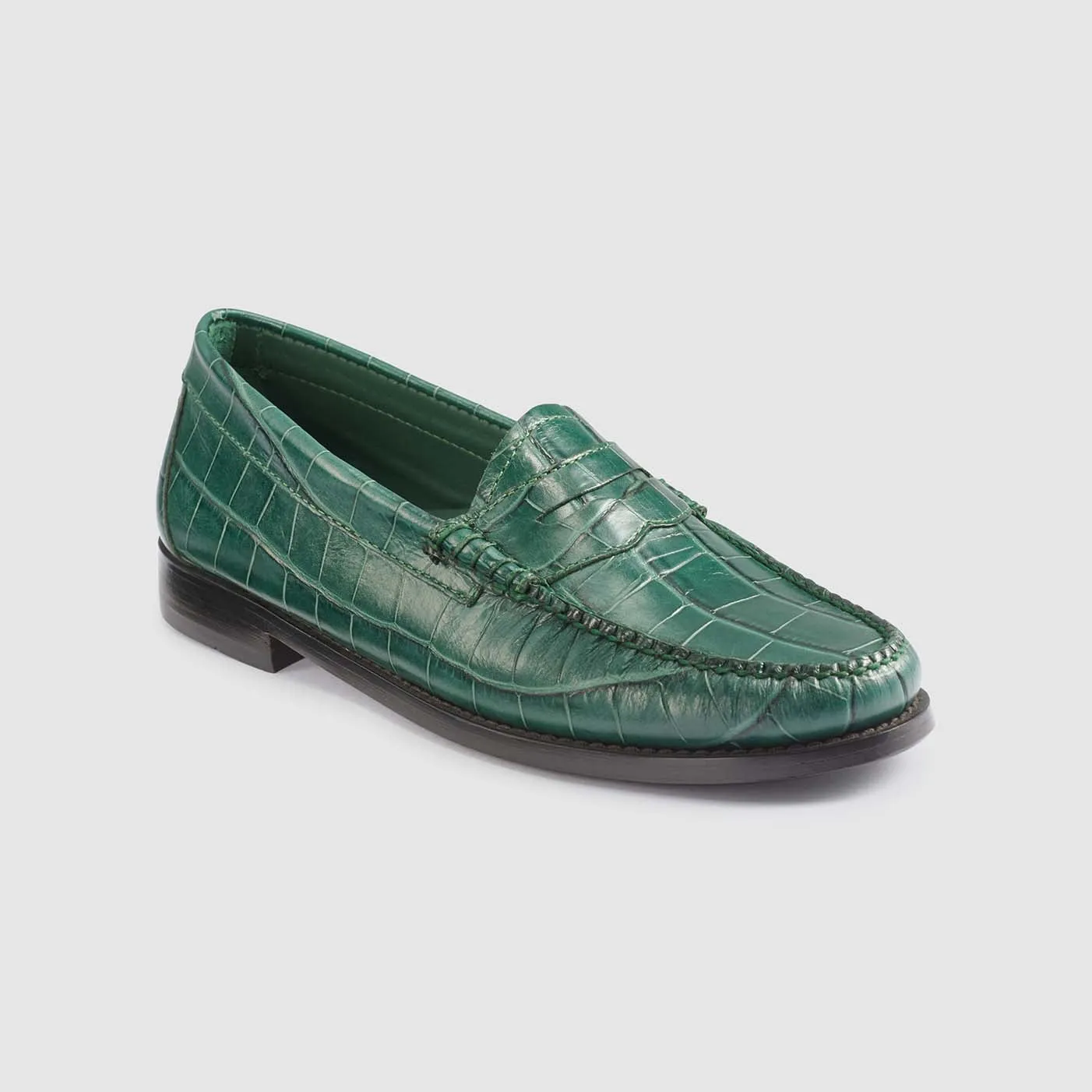 WOMENS WHITNEY CROC WEEJUNS LOAFER sold by G.H. Bass & Co. product image thumbnail 3