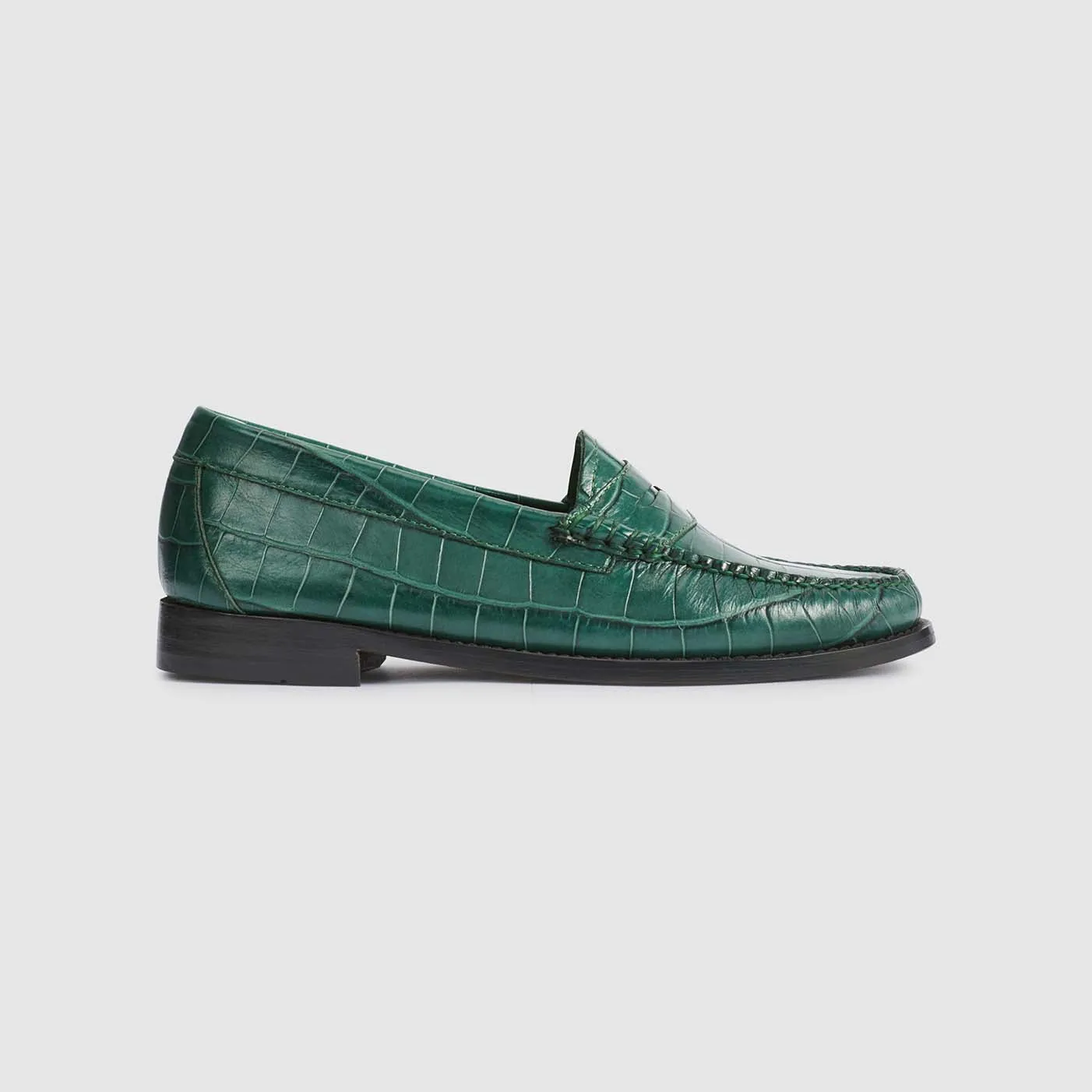 WOMENS WHITNEY CROC WEEJUNS LOAFER sold by G.H. Bass & Co. product image thumbnail 2