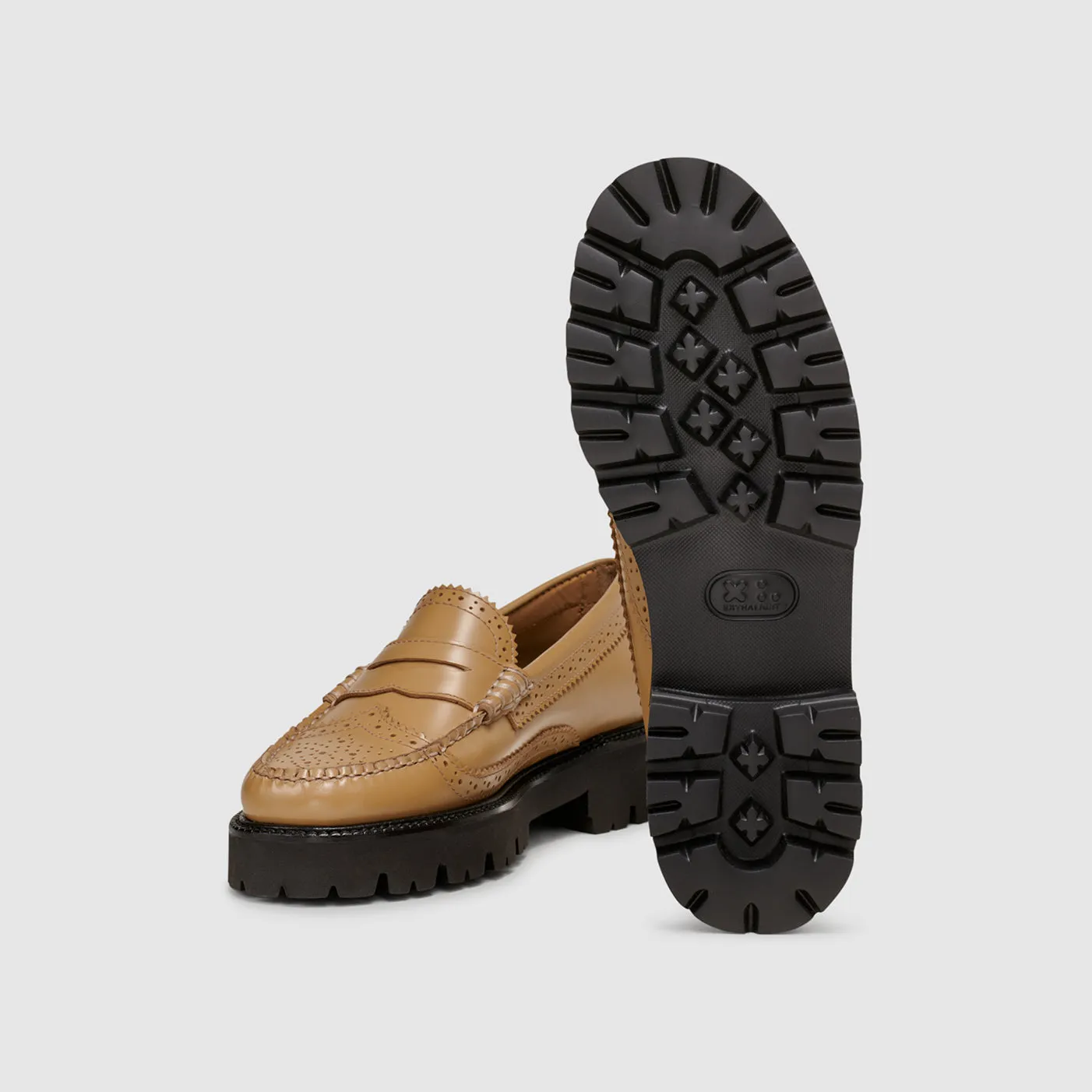 WOMENS WHITNEY BROGUE SUPER LUG WEEJUNS LOAFER sold by G.H. Bass & Co. product image thumbnail 5