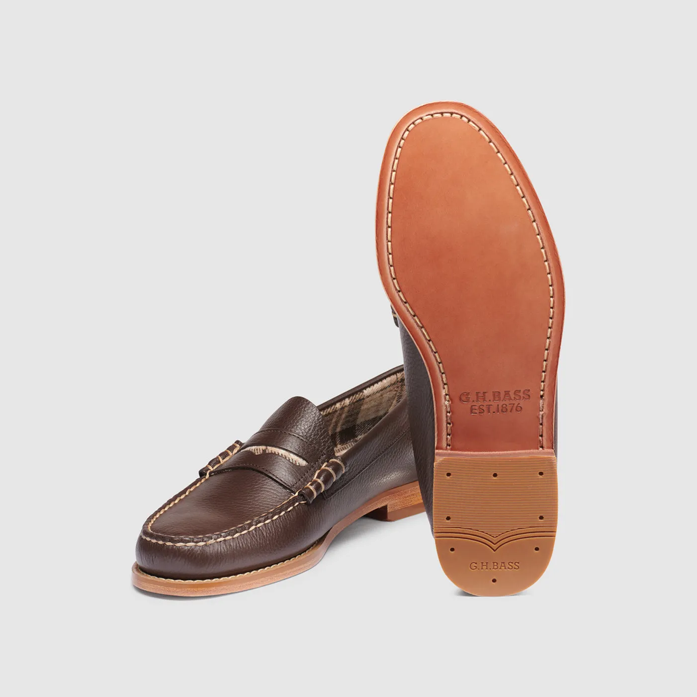 MENS LARSON FLANNEL WEEJUNS LOAFER sold by G.H. Bass & Co. product image thumbnail 5