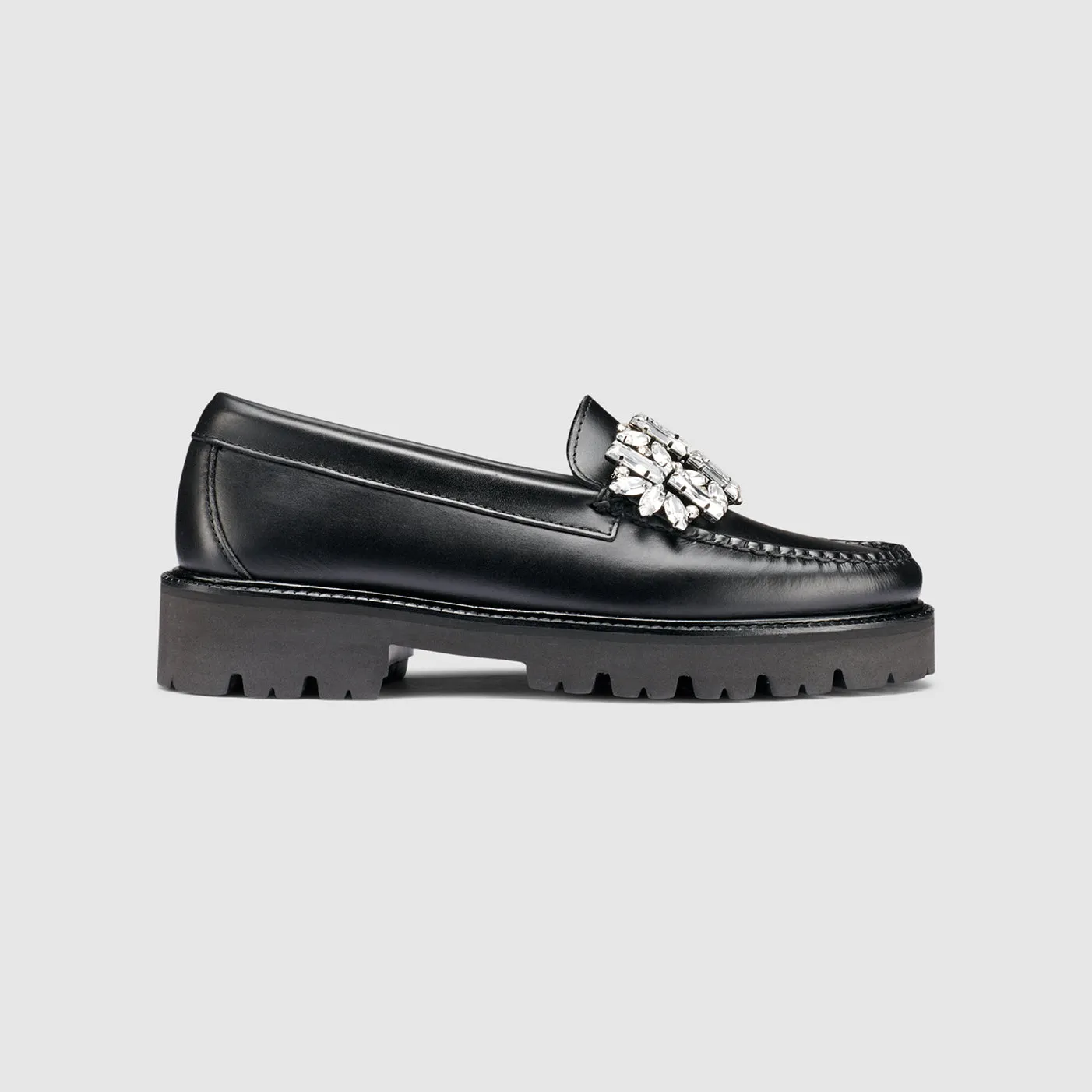 WOMENS WHITNEY CRYSTAL SUPER LUG WEEJUNS LOAFER sold by G.H. Bass & Co. product image thumbnail 2