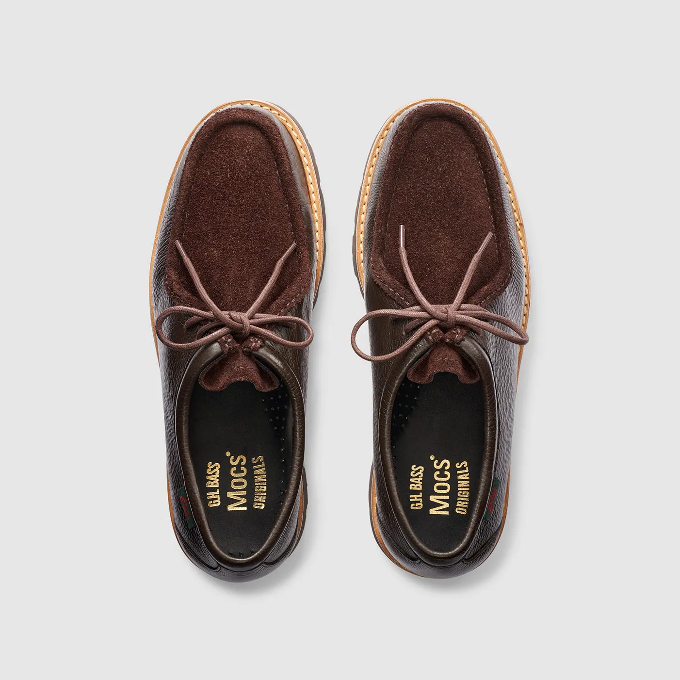 Mens Mixed Media Wallace Super Lug Moc sold by G.H. Bass & Co. product image thumbnail 3