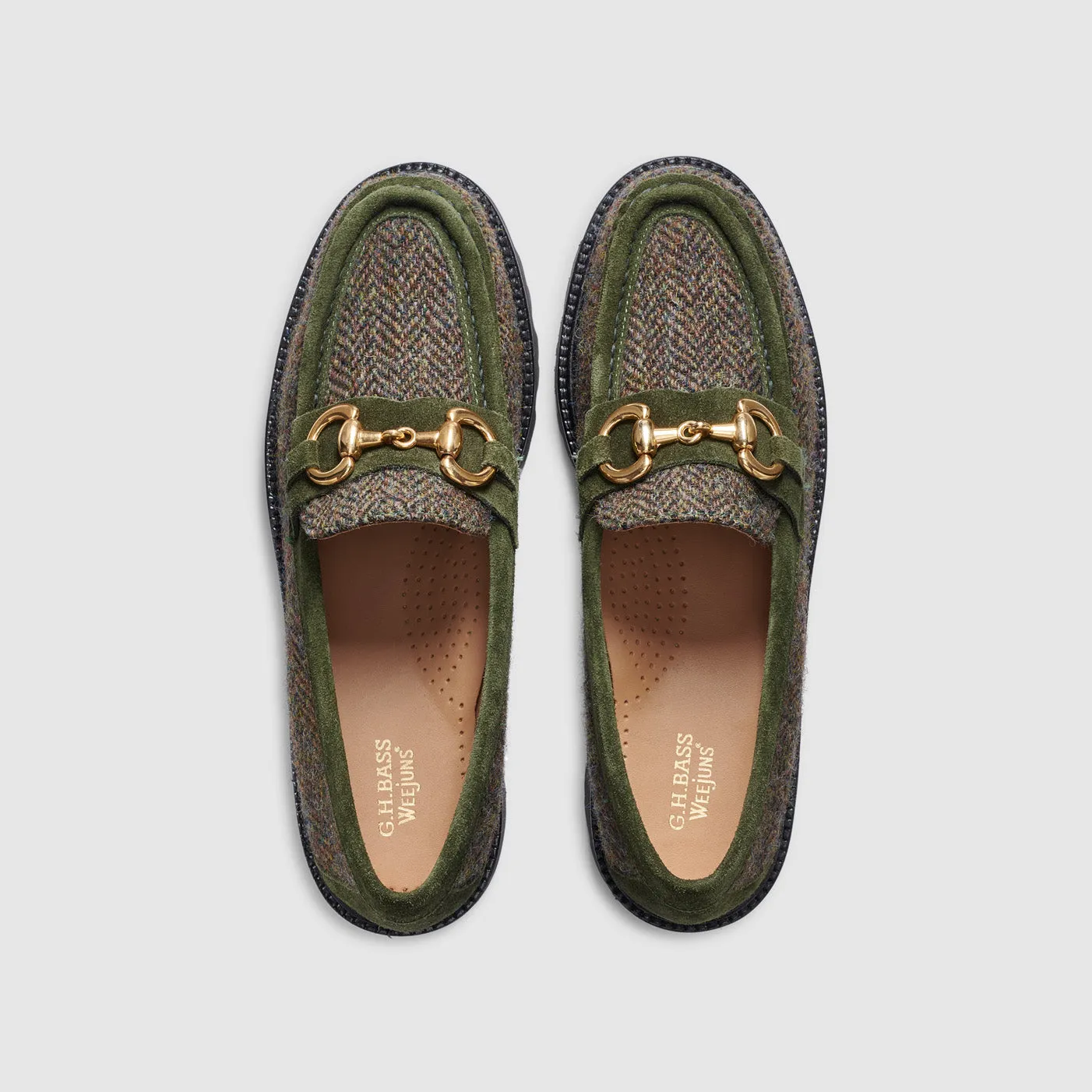 WOMENS LIANNA HARRIS TWEED SUPER BIT WEEJUNS LOAFER sold by G.H. Bass & Co. product image thumbnail 3