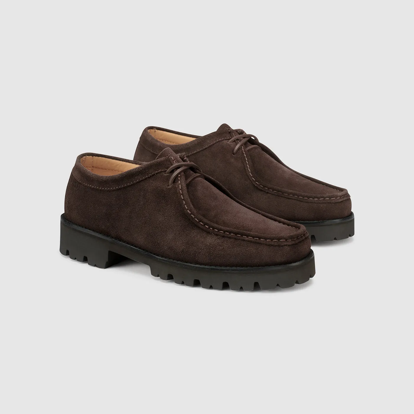 MENS SUEDE WALLACE SUPER LUG MOC sold by G.H. Bass & Co.