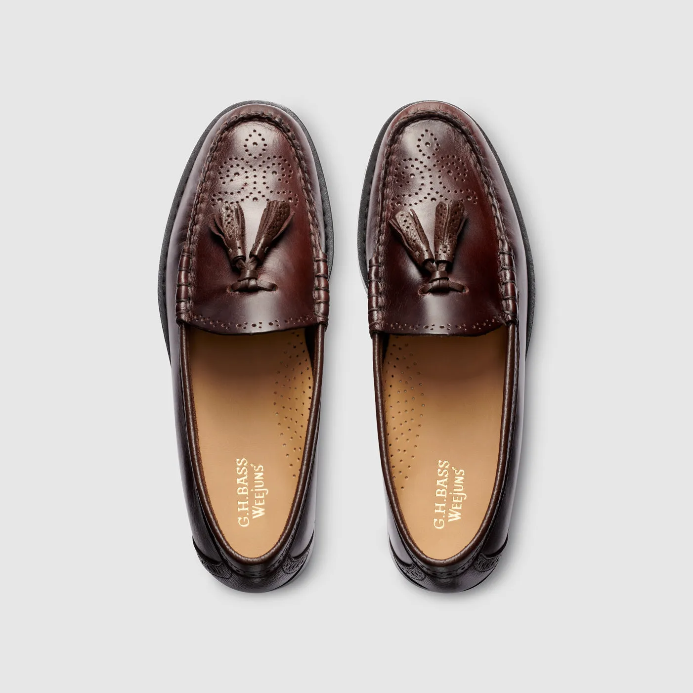 MENS LARKIN TASSEL BROGUE WEEJUNS LOAFER sold by G.H. Bass & Co. product image thumbnail 3