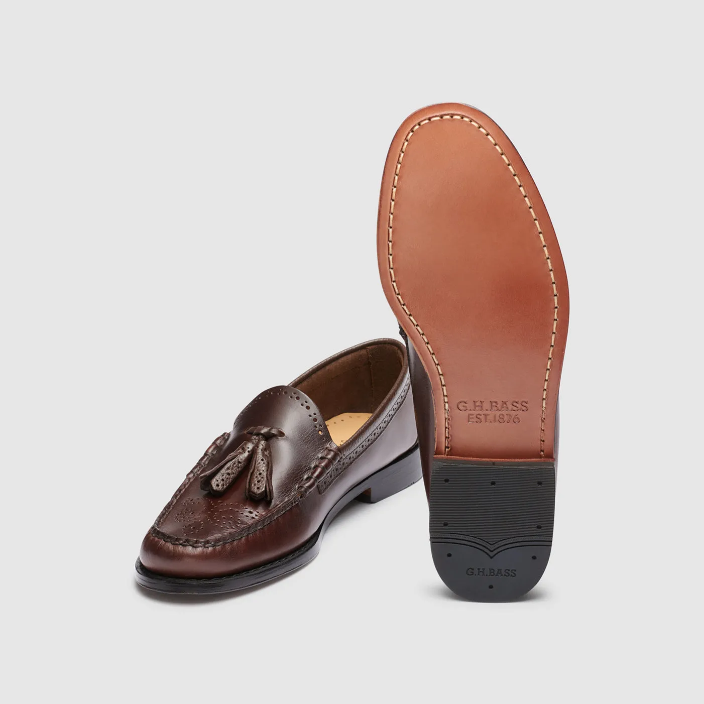 MENS LARKIN TASSEL BROGUE WEEJUNS LOAFER sold by G.H. Bass & Co. product image thumbnail 5