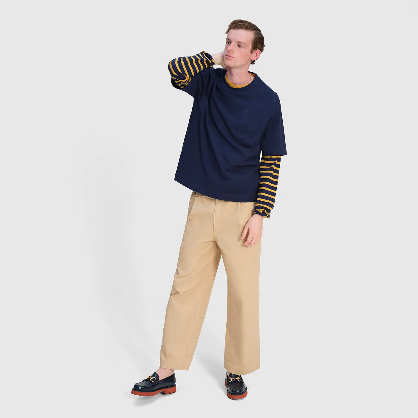 SOMERSET LONG SLEEVE TEE sold by G.H. Bass & Co. product image thumbnail 2