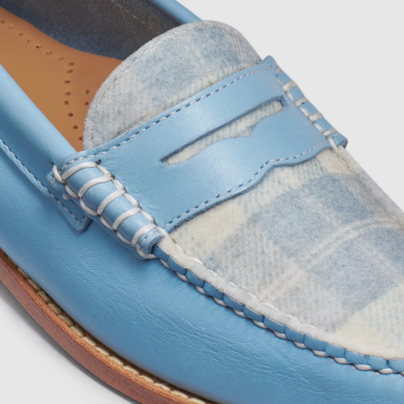 WOMENS WHITNEY PLAID WEEJUNS LOAFER sold by G.H. Bass & Co. product image thumbnail 5