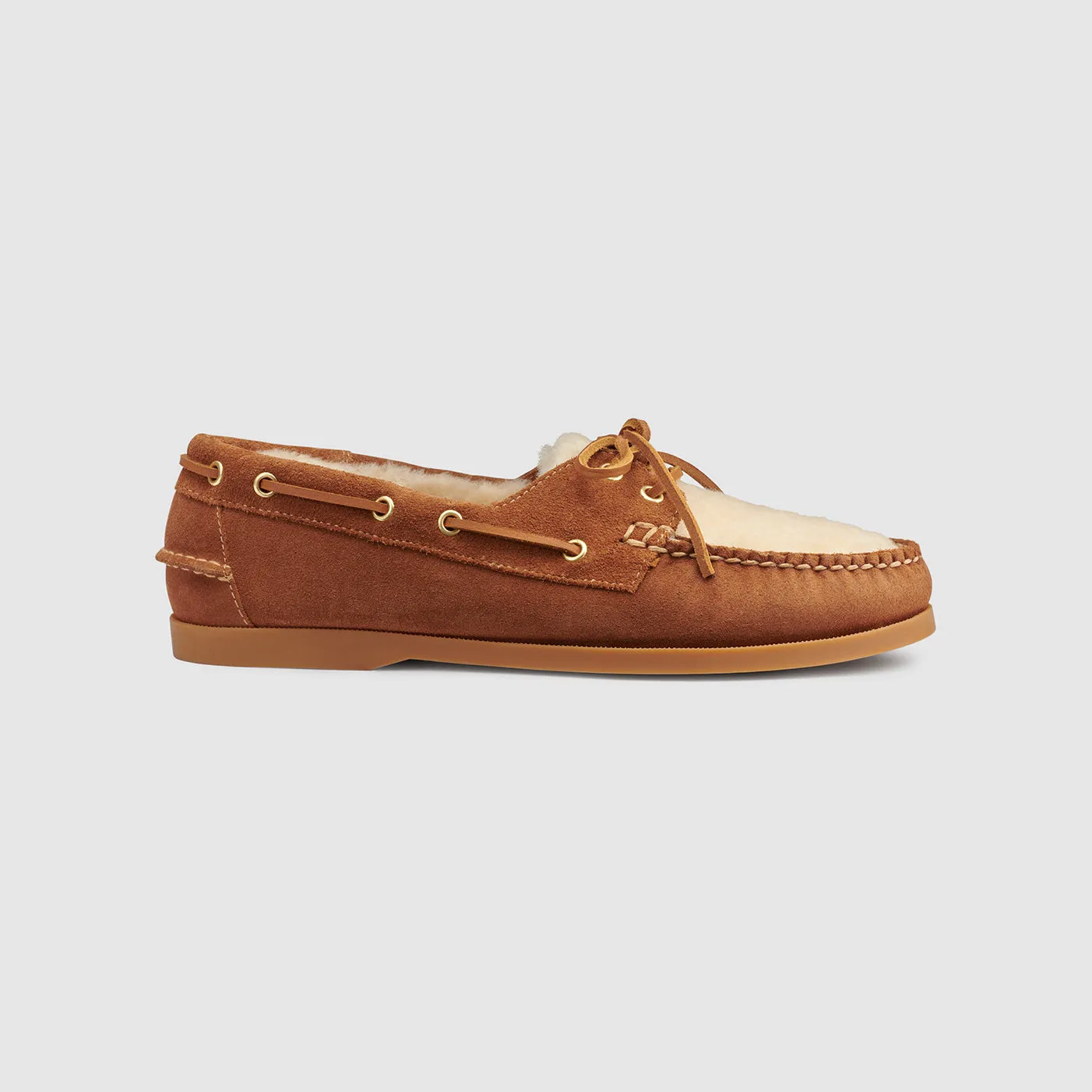 Mens Hampton Shearling Lined Boat Shoe sold by G.H. Bass & Co. product image thumbnail 2