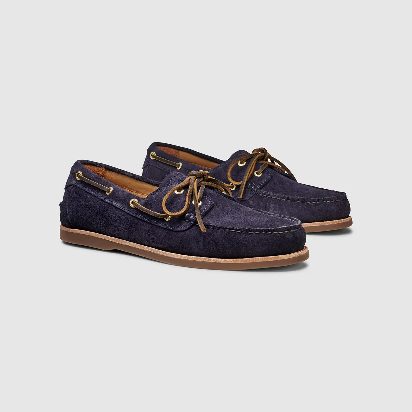 MENS HAMPTON SUEDE BOATER sold by G.H. Bass & Co.