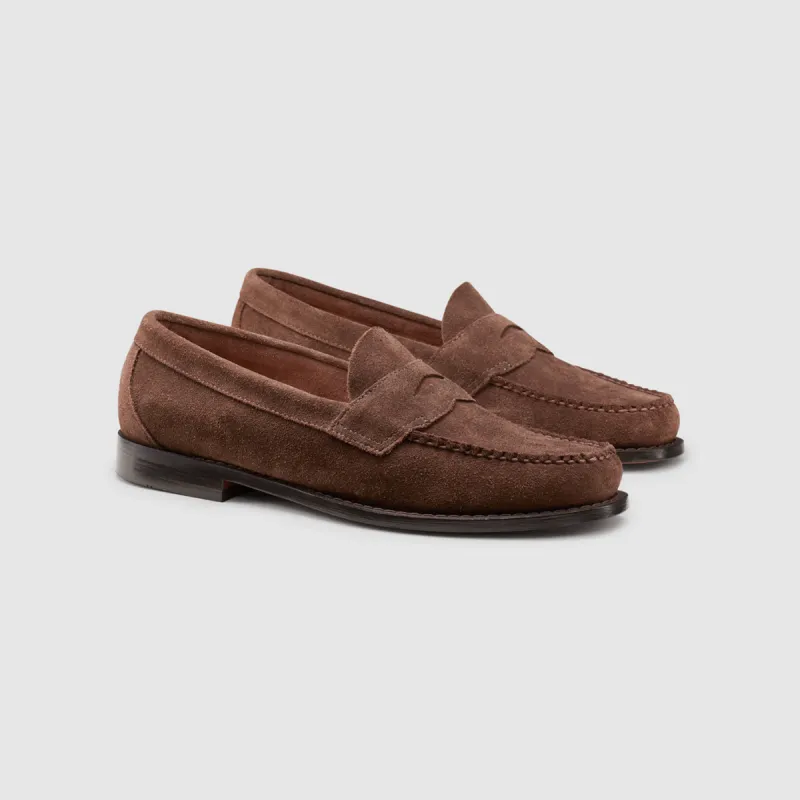 MENS LOGAN SUEDE WEEJUNS LOAFER sold by G.H. Bass & Co.