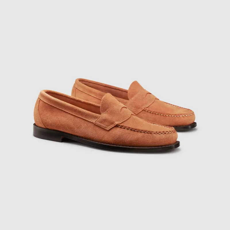 MENS LOGAN SUEDE WEEJUNS LOAFER sold by G.H. Bass & Co.