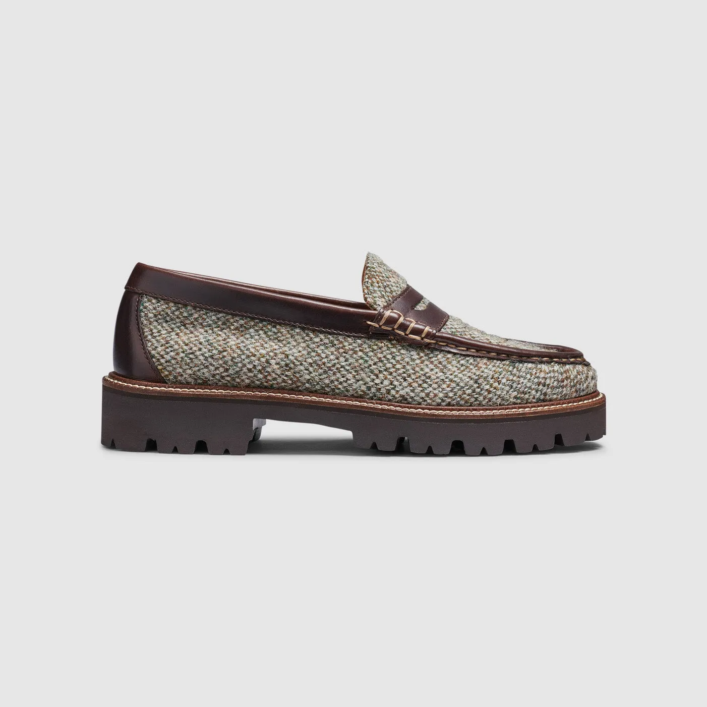 WOMENS WHITNEY HARRIS TWEED LUG WEEJUNS LOAFER sold by G.H. Bass & Co. product image thumbnail 2
