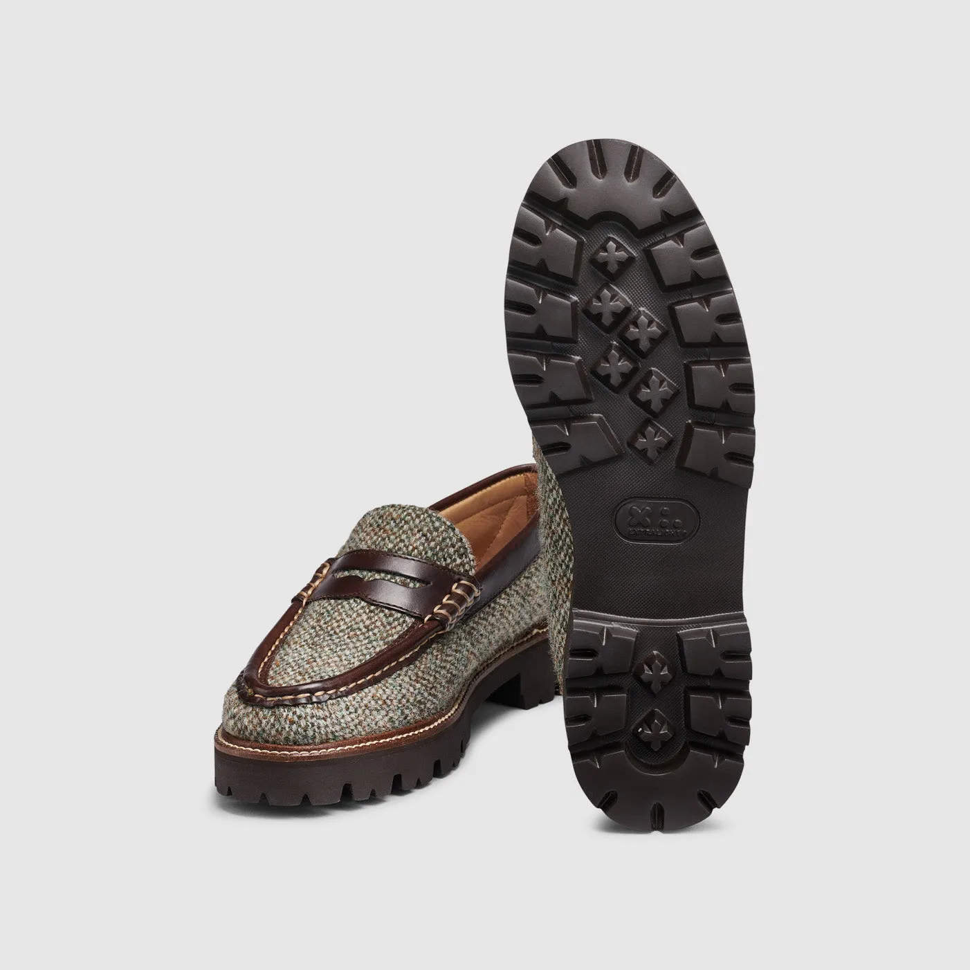 WOMENS WHITNEY HARRIS TWEED LUG WEEJUNS LOAFER sold by G.H. Bass & Co. product image thumbnail 5