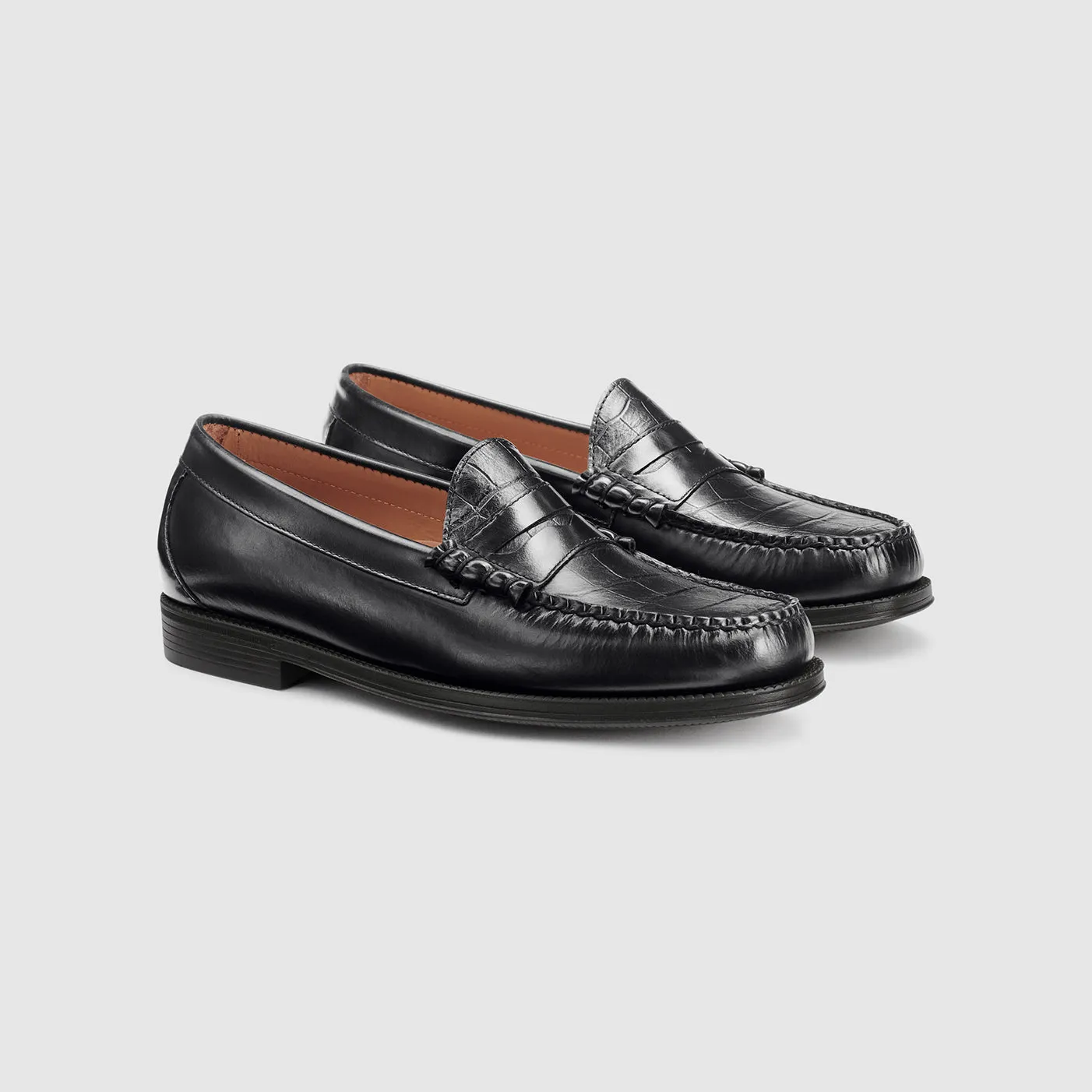 MENS LARSON EASY CROC EMBOSSED WEEJUNS LOAFER sold by G.H. Bass & Co.