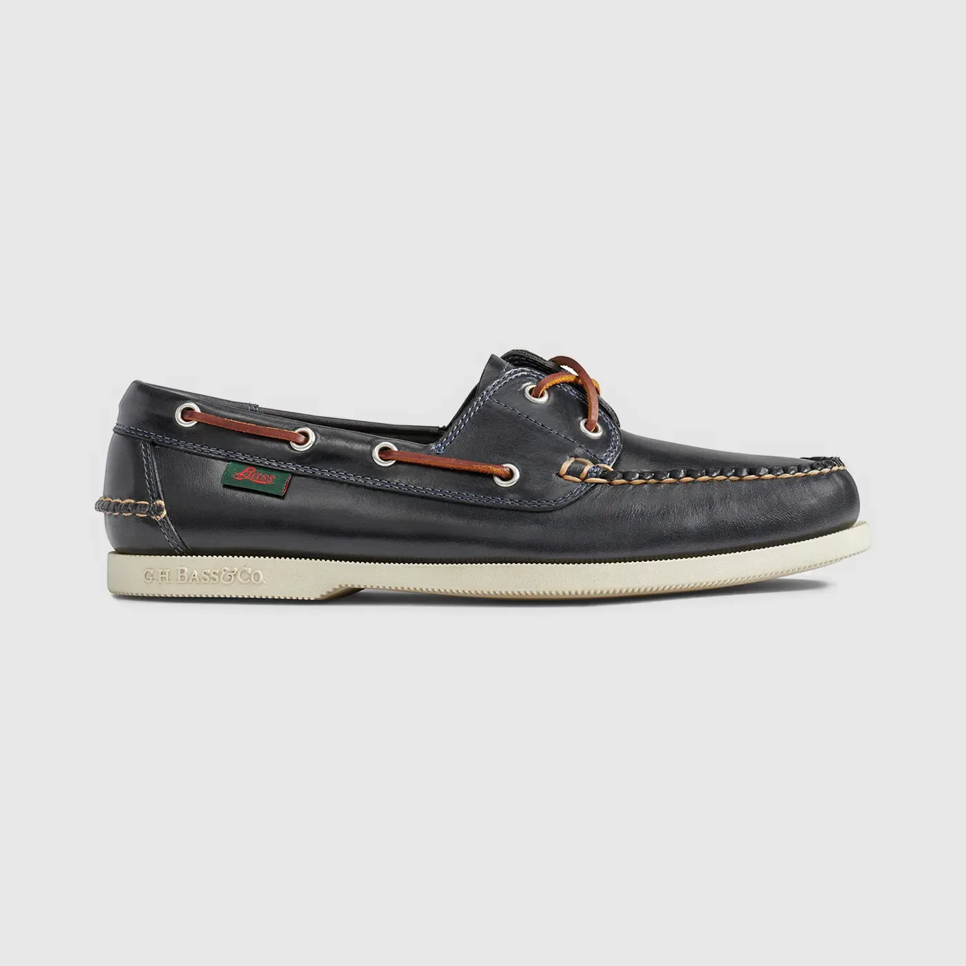 Mens Leather Hampton Boat Shoe sold by G.H. Bass & Co. product image thumbnail 2