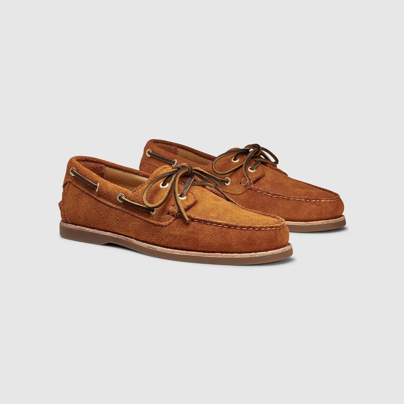 MENS HAMPTON SUEDE BOATER sold by G.H. Bass & Co.