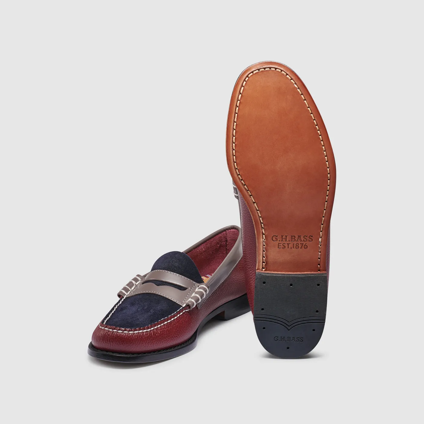 MENS LARSON TRI COLOR WEEJUNS LOAFER sold by G.H. Bass & Co. product image thumbnail 5