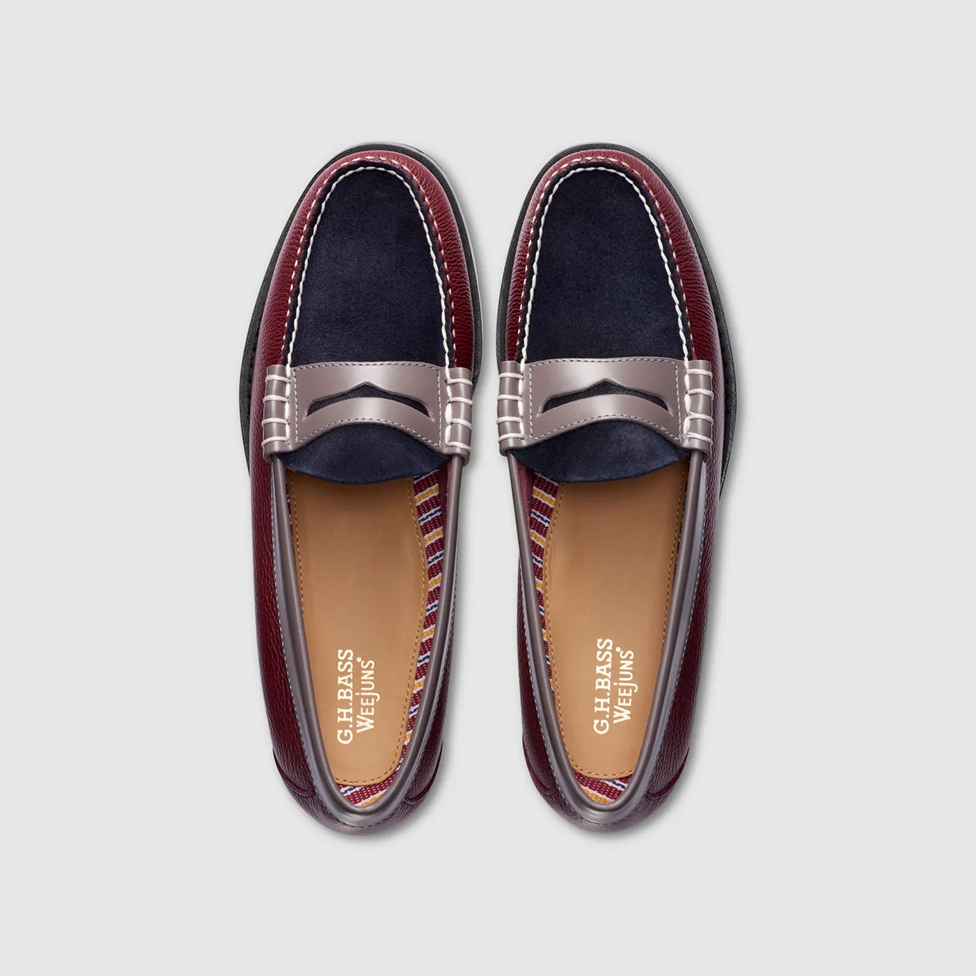 MENS LARSON TRI COLOR WEEJUNS LOAFER sold by G.H. Bass & Co. product image thumbnail 3