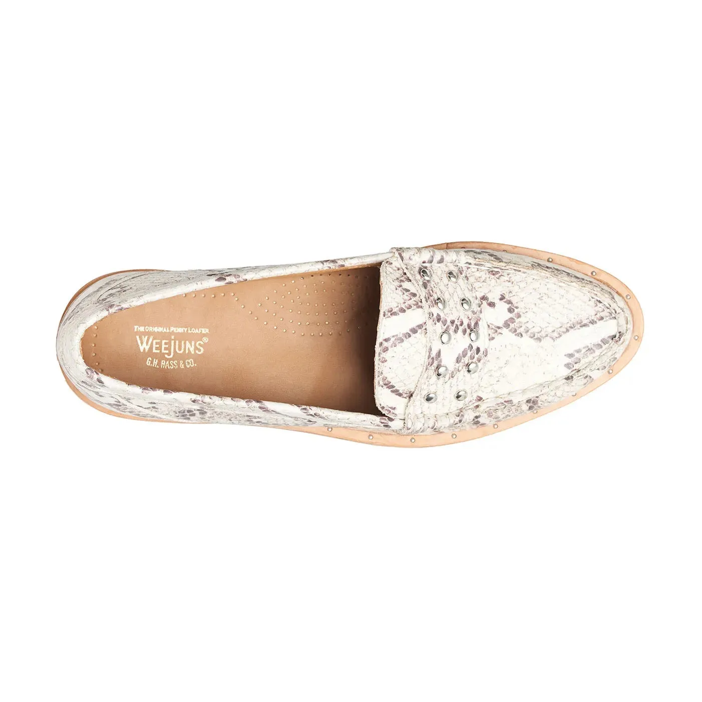 WOMENS POLLY STUDDED PENNY LOAFER sold by G.H. Bass & Co. product image thumbnail 3