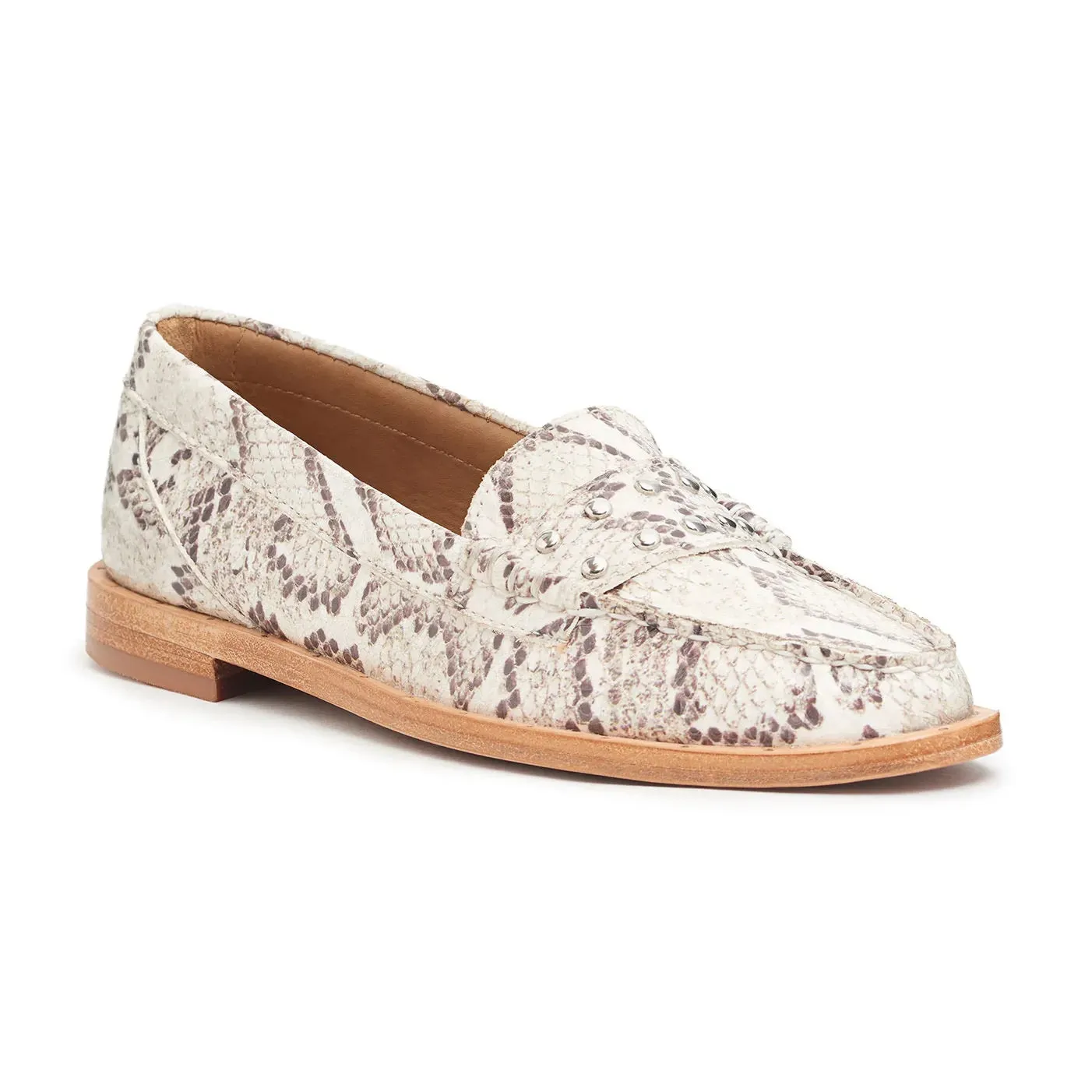 WOMENS POLLY STUDDED PENNY LOAFER sold by G.H. Bass & Co.