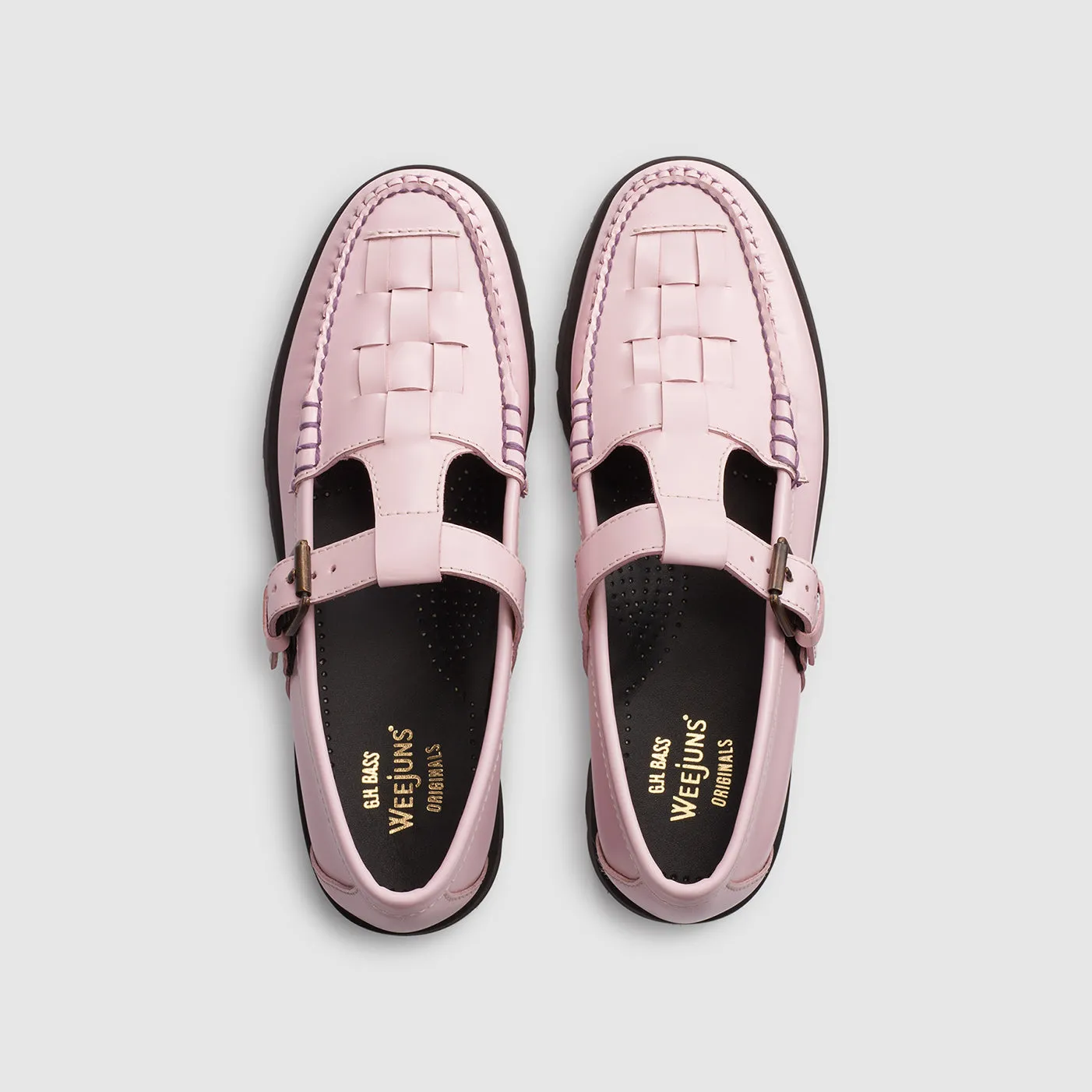 WOMENS MARY JANE FISHERMAN SUPER LUG WEEJUNS LOAFER sold by G.H. Bass & Co. product image thumbnail 3