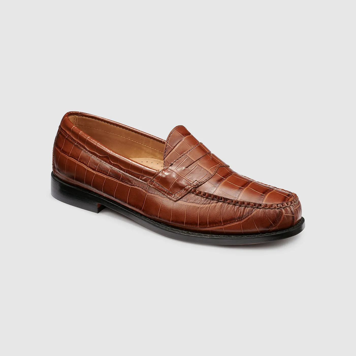 Mens Logan Croco Weejuns Loafer sold by G.H. Bass & Co.