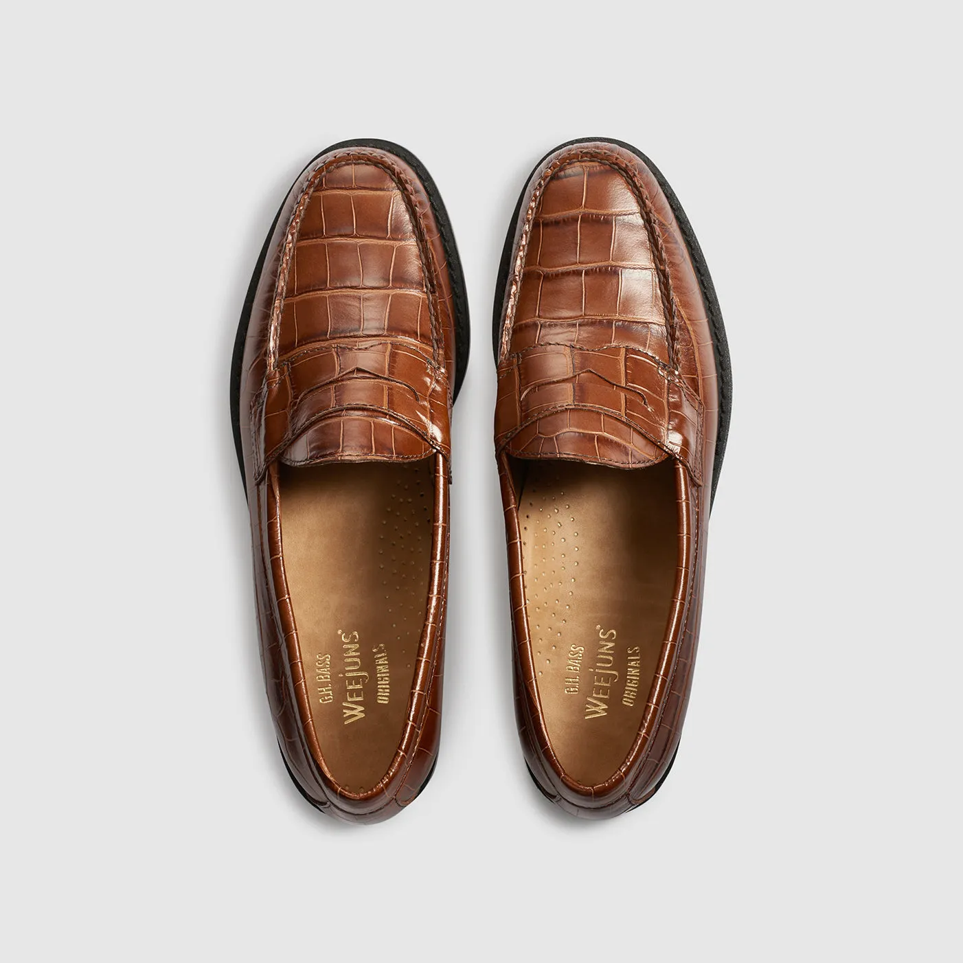 Mens Logan Croco Weejuns Loafer sold by G.H. Bass & Co. product image thumbnail 3