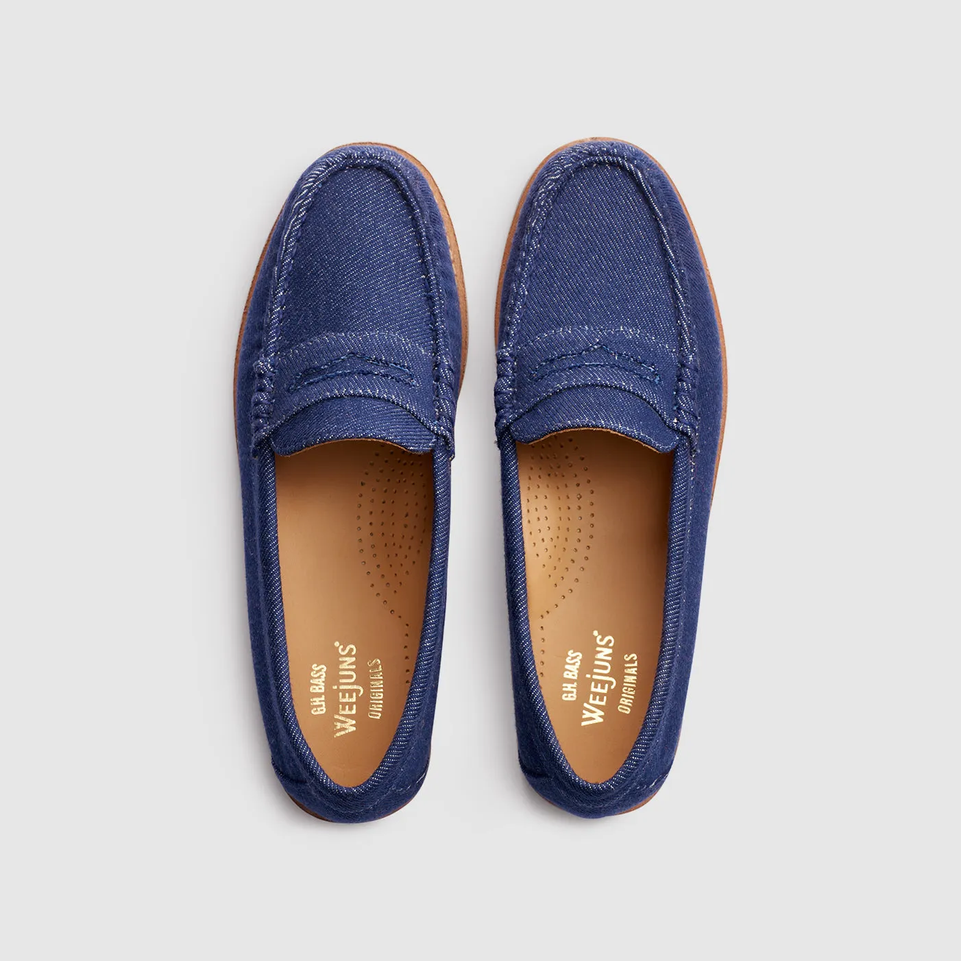 Womens Whitney Denim Weejuns Loafer sold by G.H. Bass & Co. product image thumbnail 3