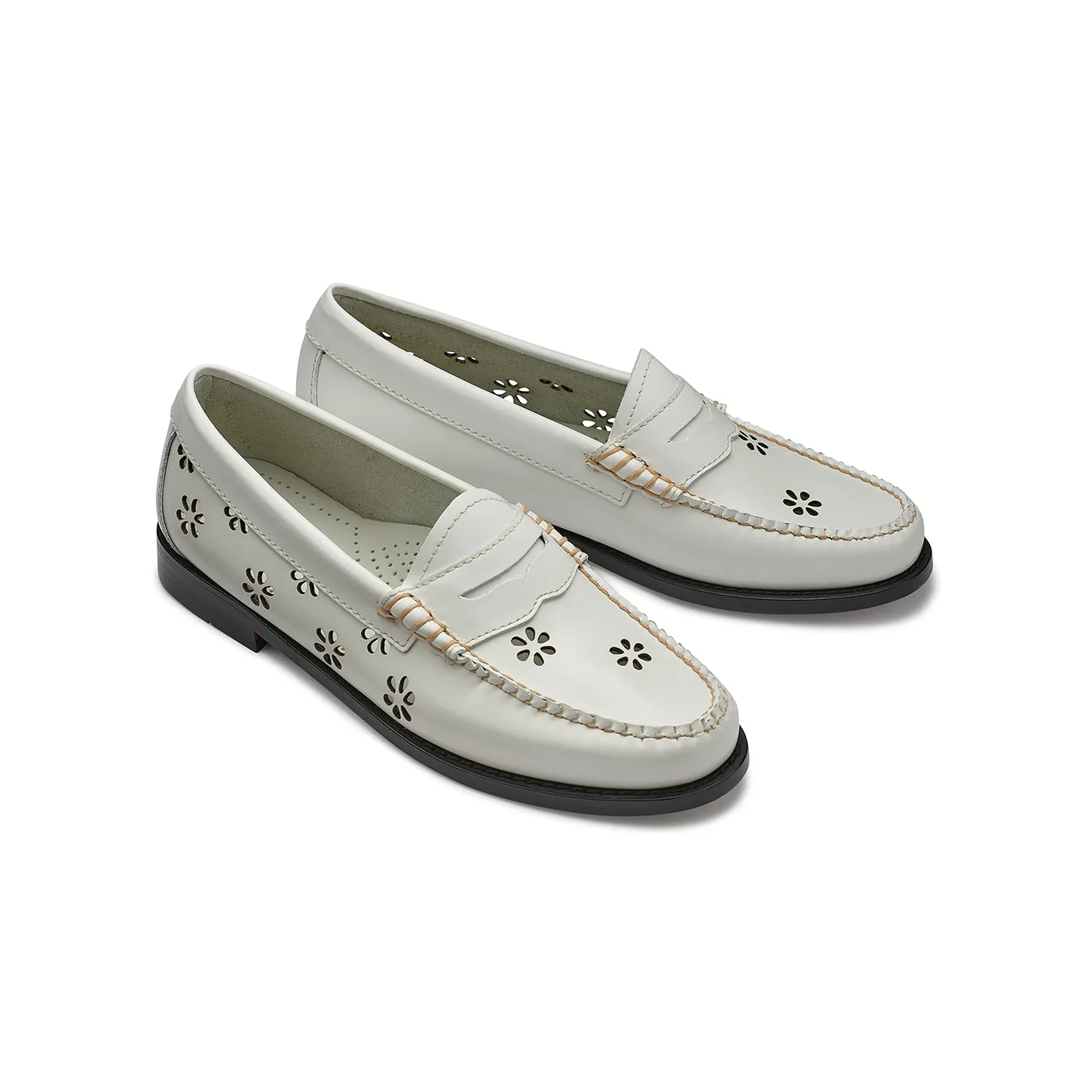 WOMENS WHITNEY CUTOUT FLORA WEEJUNS LOAFER sold by G.H. Bass & Co.